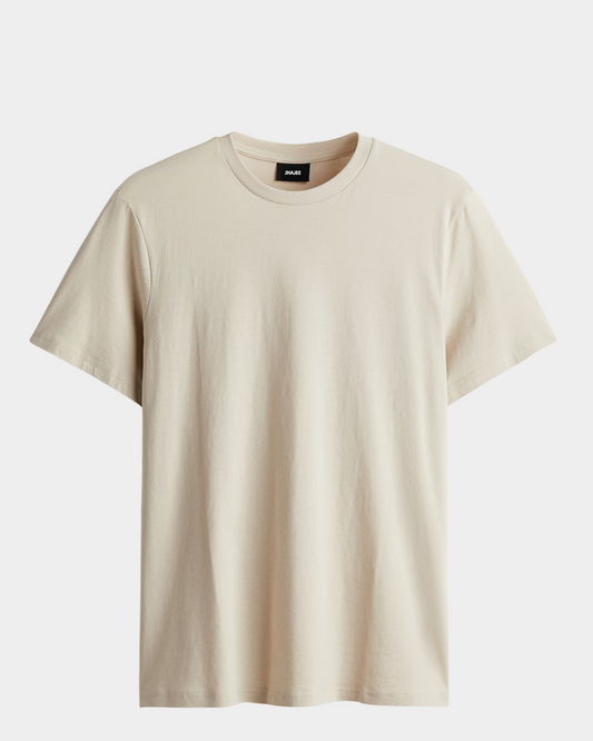 PLANE BEIGE REGULAR TSHIRT