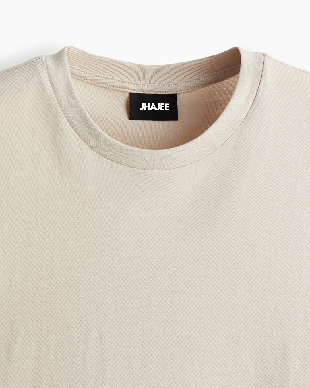 PLANE BEIGE REGULAR TSHIRT