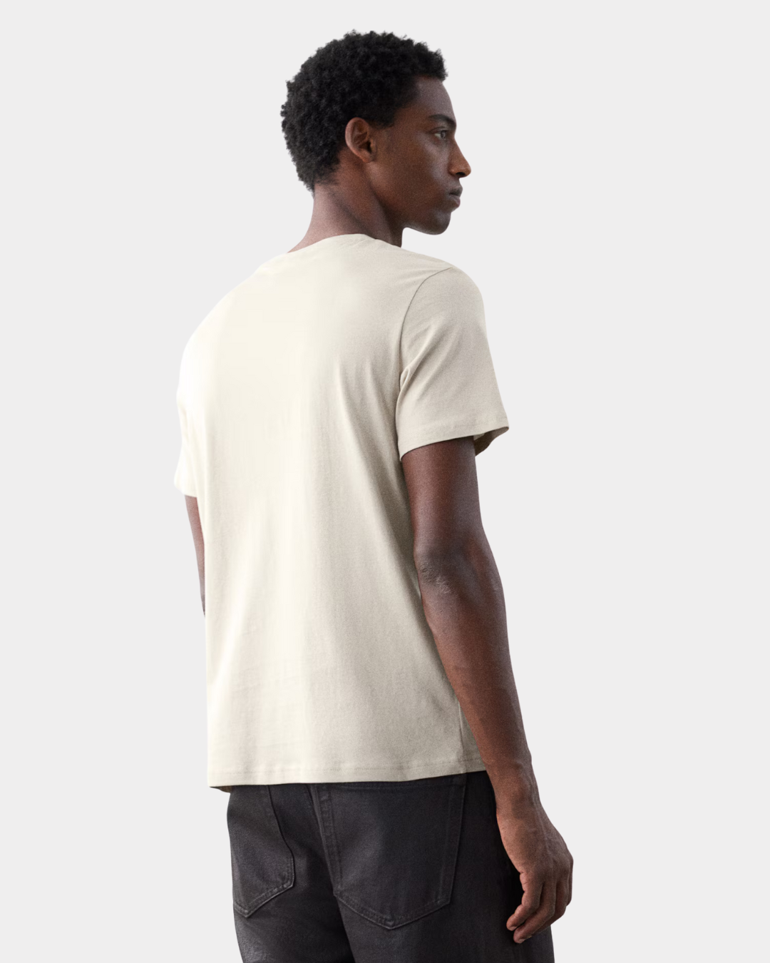 PLANE BEIGE REGULAR TSHIRT