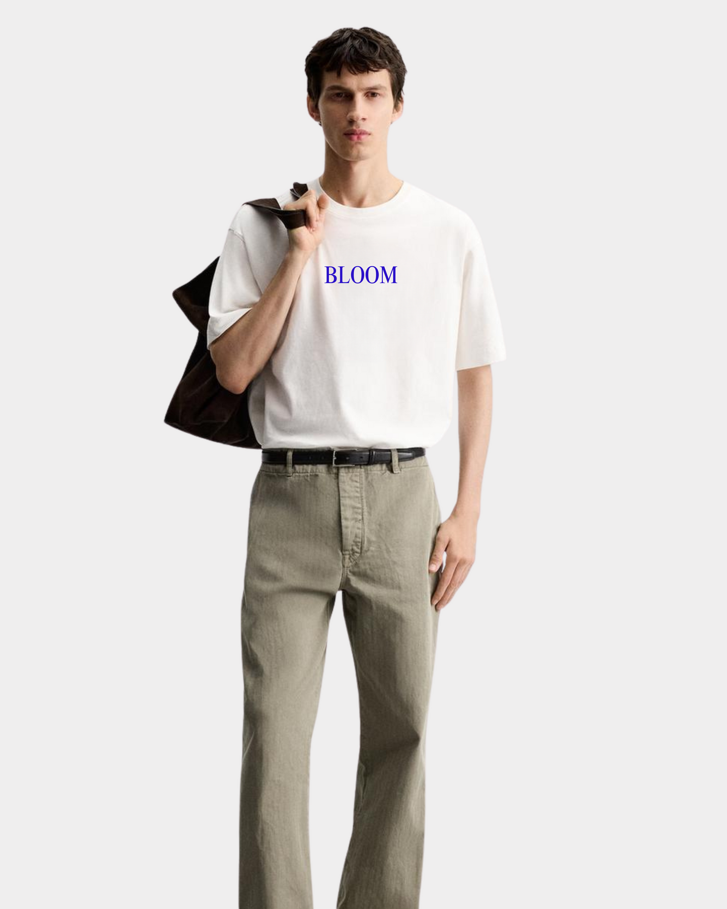Bloom oversized T-shirt Blue