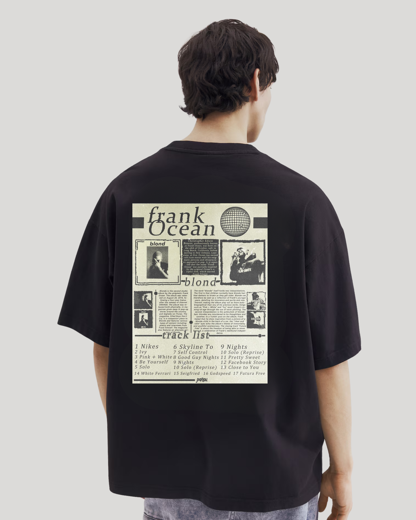 Frank Ocean (Down-shoulder)