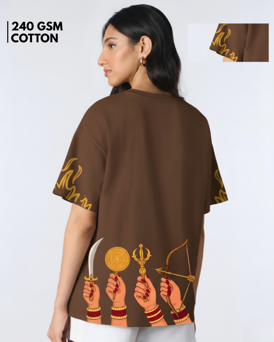 Ashtbhuja (OVERSIZE) Brown