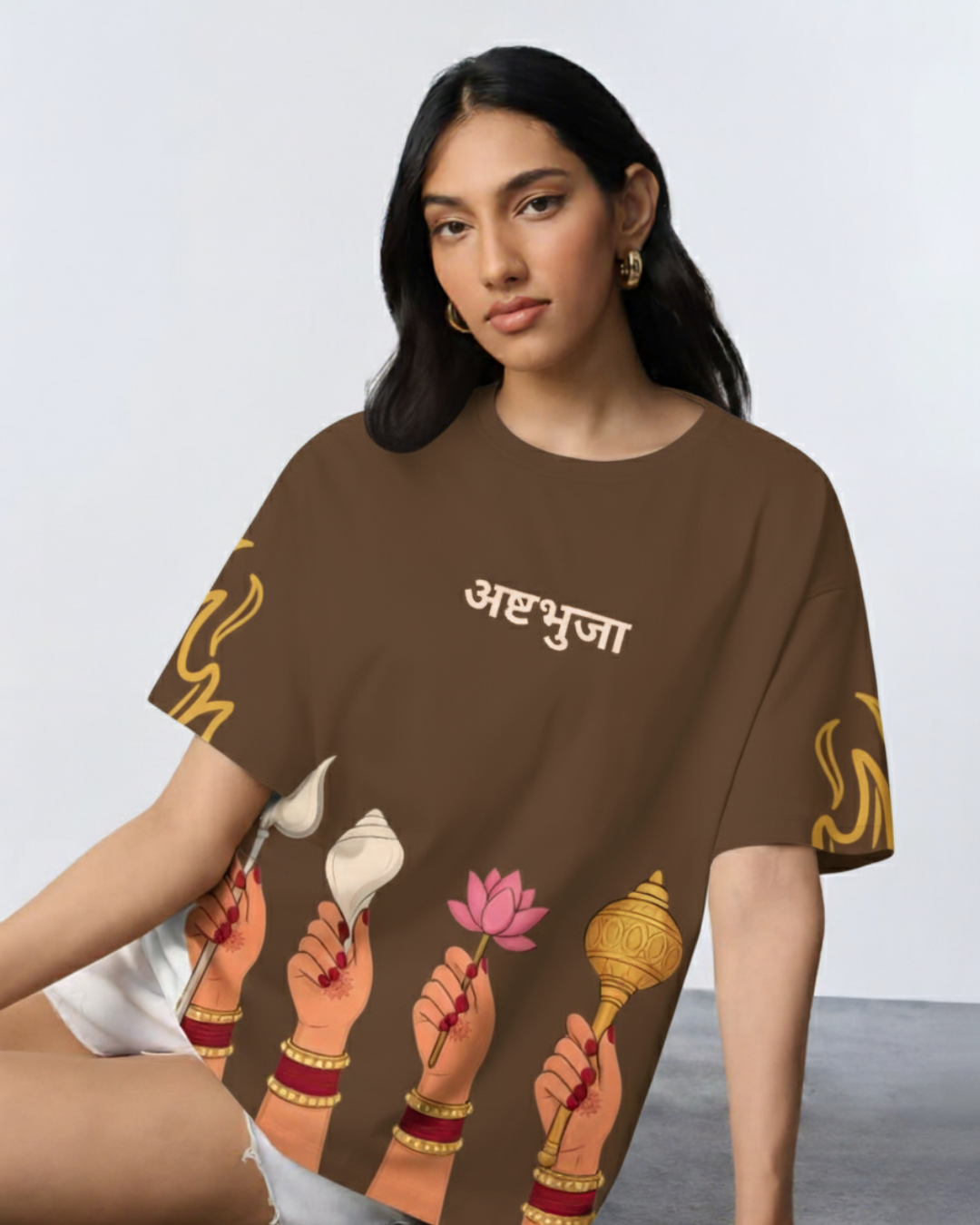 Ashtbhuja (OVERSIZE) Brown