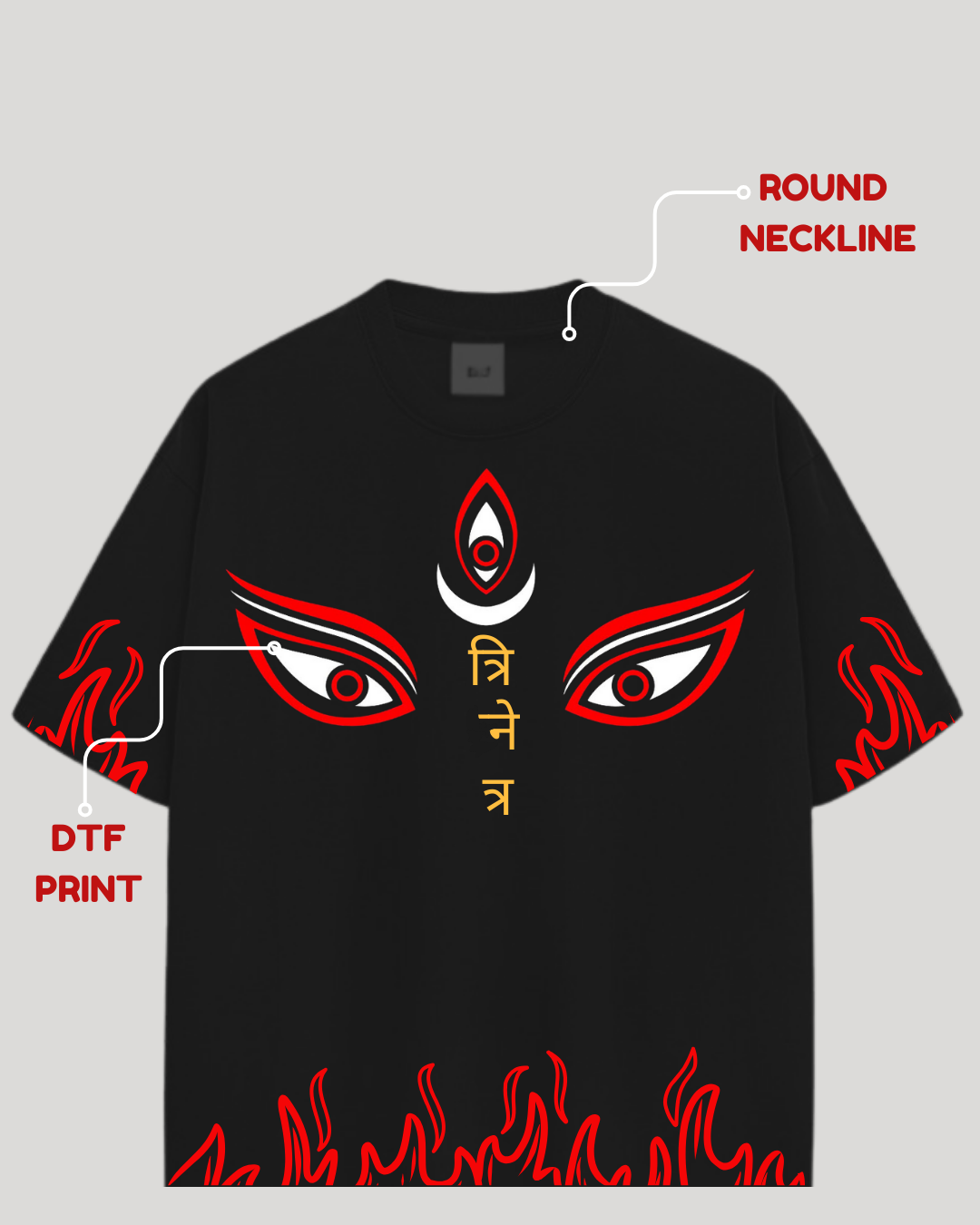 Trinetra (OVERSIZE) Black